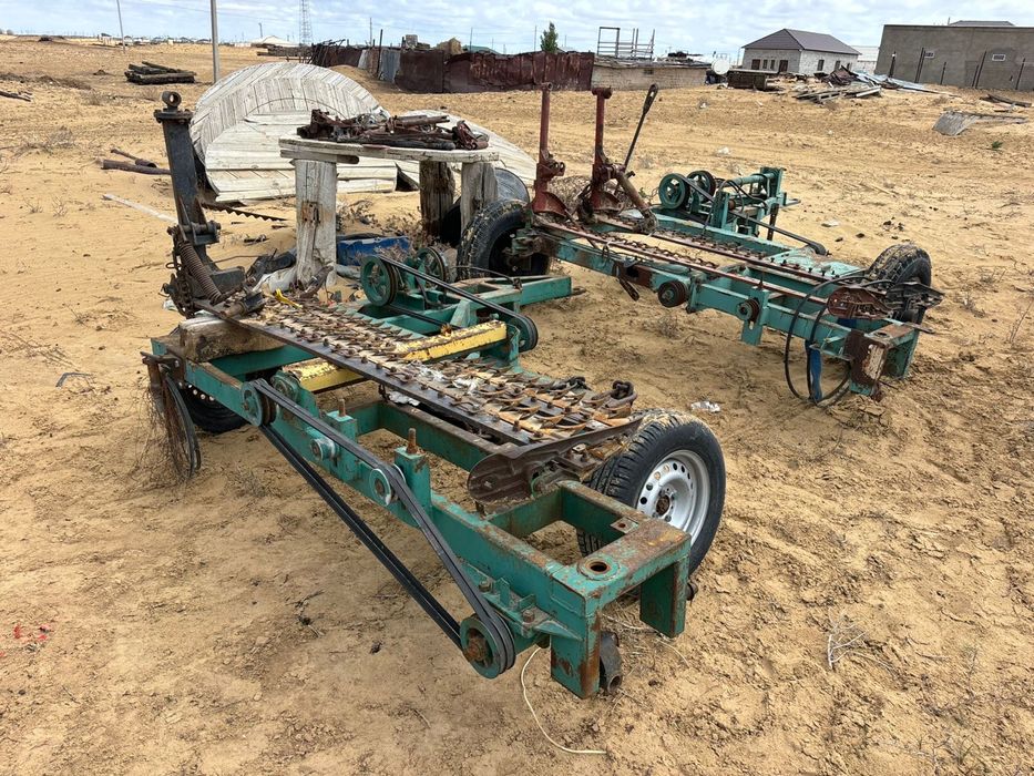 Косилка 2бруска Дафа на ходу