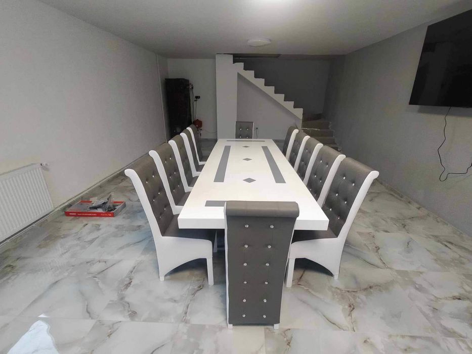 Masa noua 12 persoane + 12 scaune