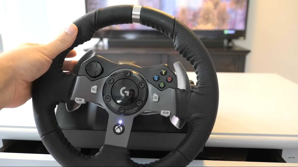 Volan Logitech Driving Force G920 pentru PC, Xbox