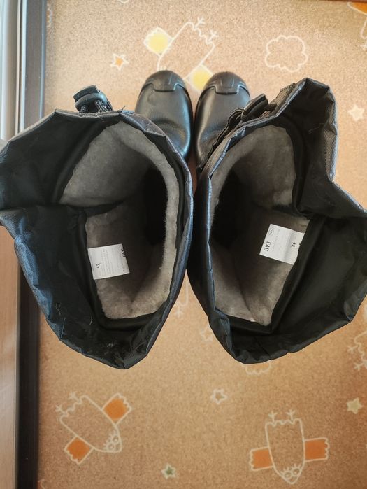 Утепленные сапоги