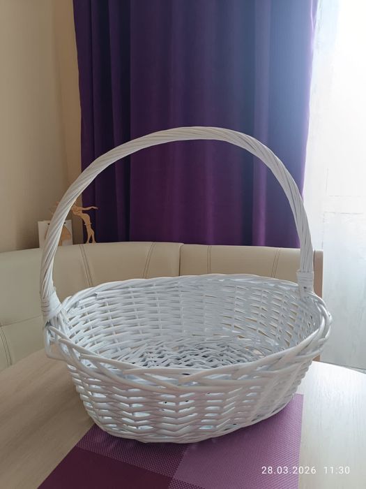 Корзина плетёная