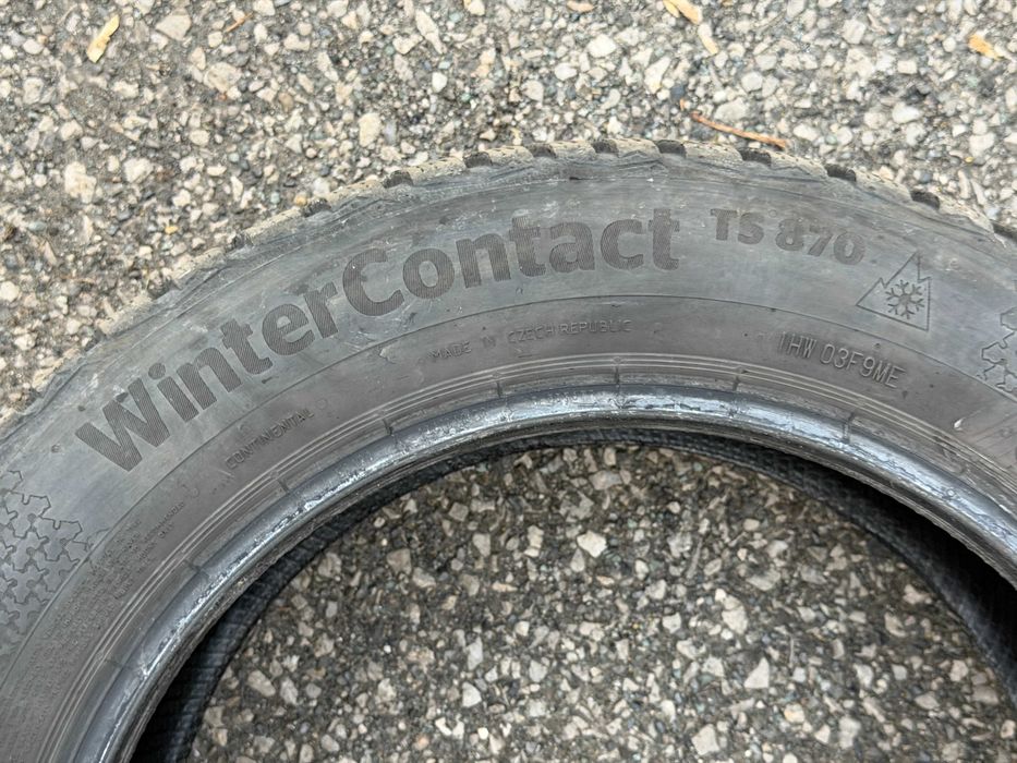 зимни гуми CONTINENTAL 205/55/16 с ДОТ 36/2021