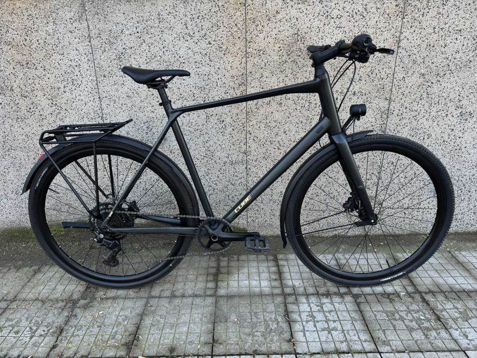 Cube Nulane Pro 28''/Shimano Cues/Динамо главина/Led light/2026