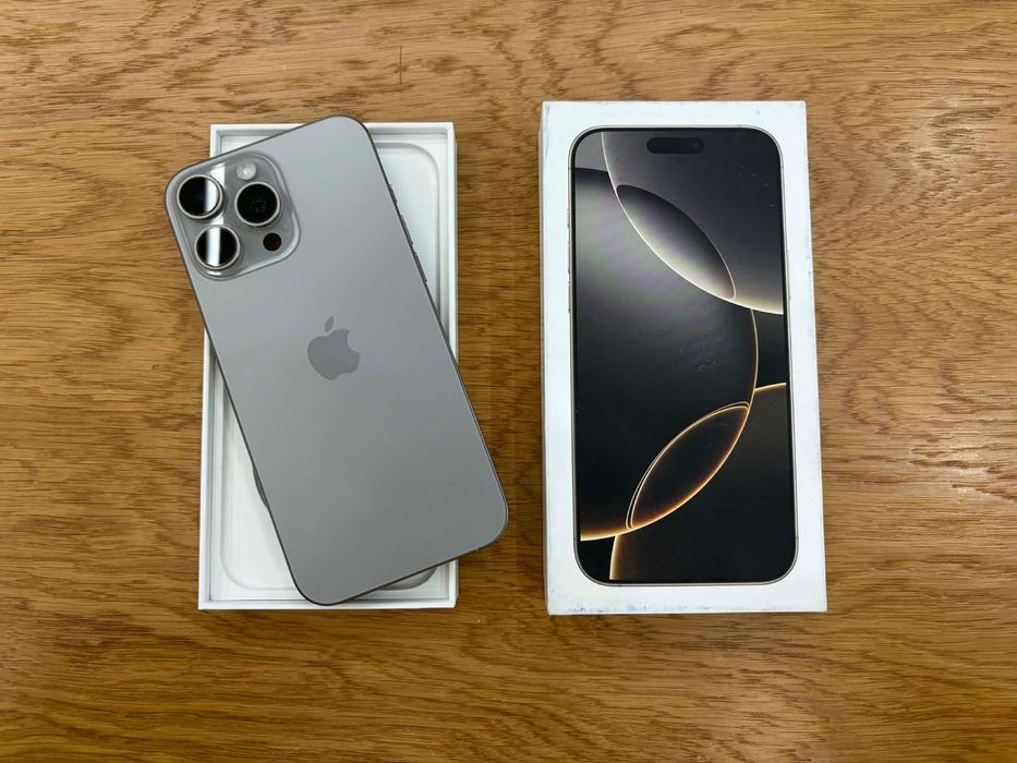 iPhone 16 Pro Max 512GB Natural Titanium Гаранция