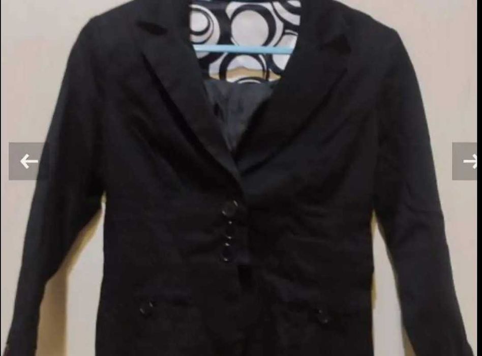 Дамско палто и дамско сако