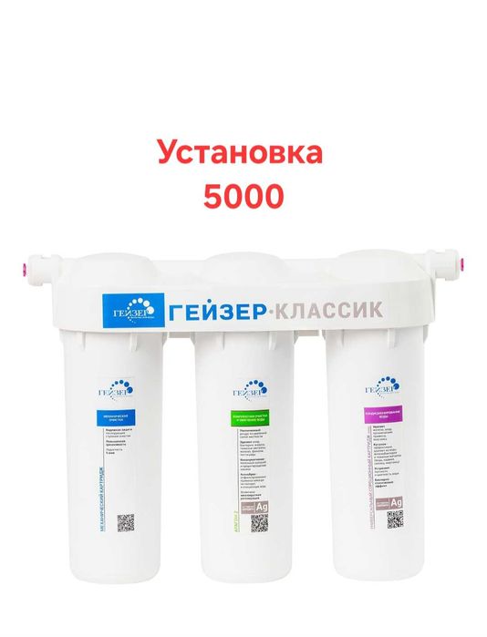 Установка фильтров для воды