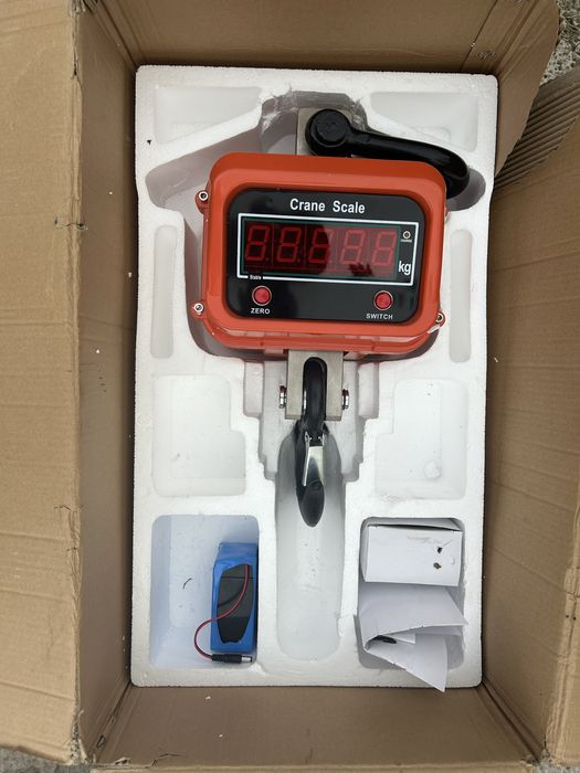 Веса, веса крановый с крючком и пультом