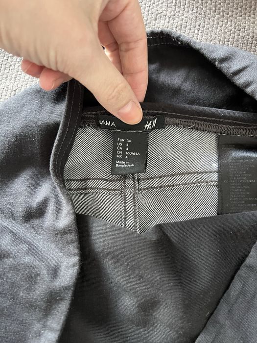 Lot pantaloni gravide H&M mărimea 34 crem ceilalti negrii/gri tot 34