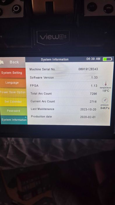Inno view 6s сплайсър,оптика