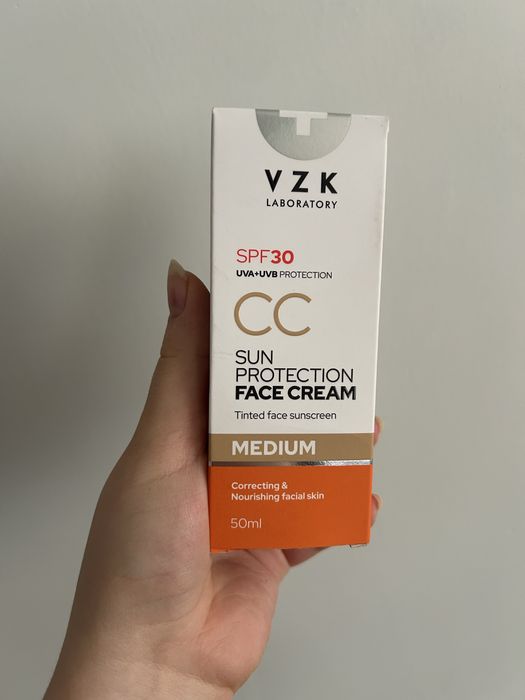 Spf 30 vzk cc крем за лице 50 мл medium