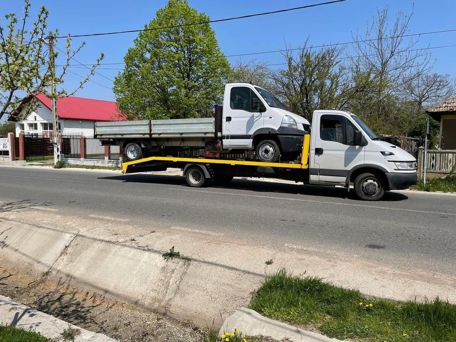 Tractări auto,platforma-Rosiori-Alexandria-Peretu-Maldaeni