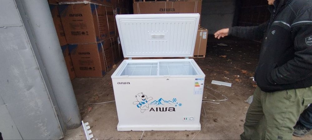 Aiwa japan морозилки 1200л,900л,500л,300л,218л,оптом склад