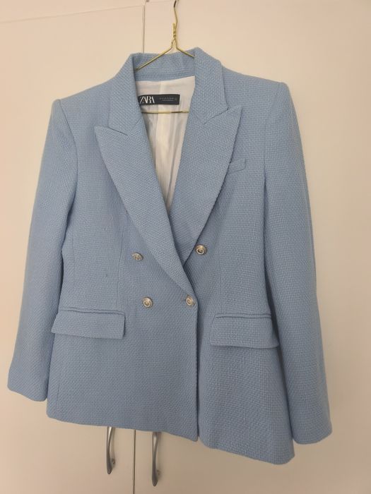 ZARA структуриран блейзер р-р М