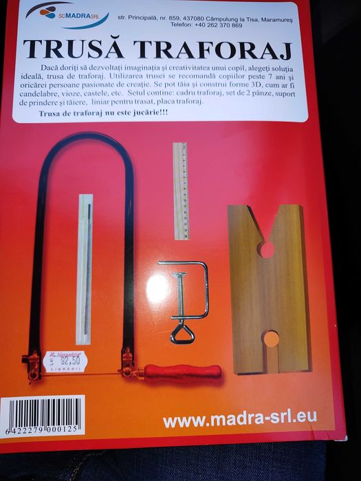 Set traforaj pentru copii