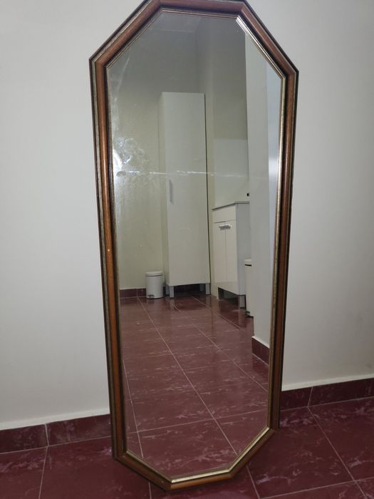 Винтидж огледало и абажури-2броя.я