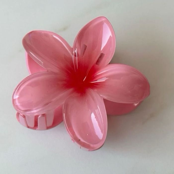 Крабик цветок для волос