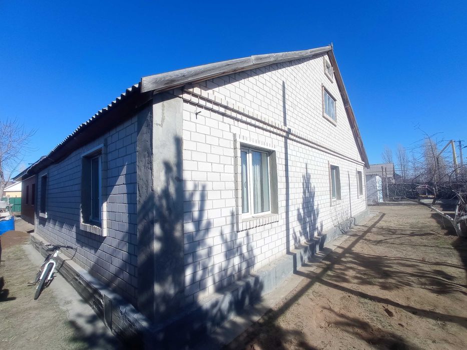 Дом щитосборный, облицованный силикатом