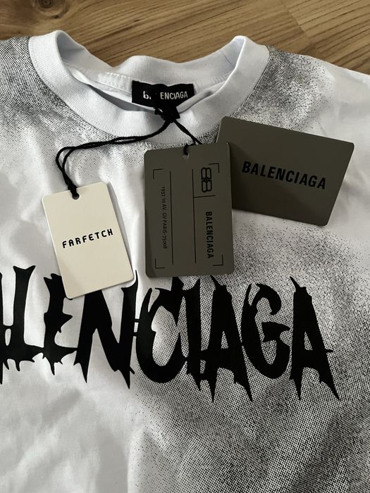 Tricou designer,  Balenciaga, haine originale, lux