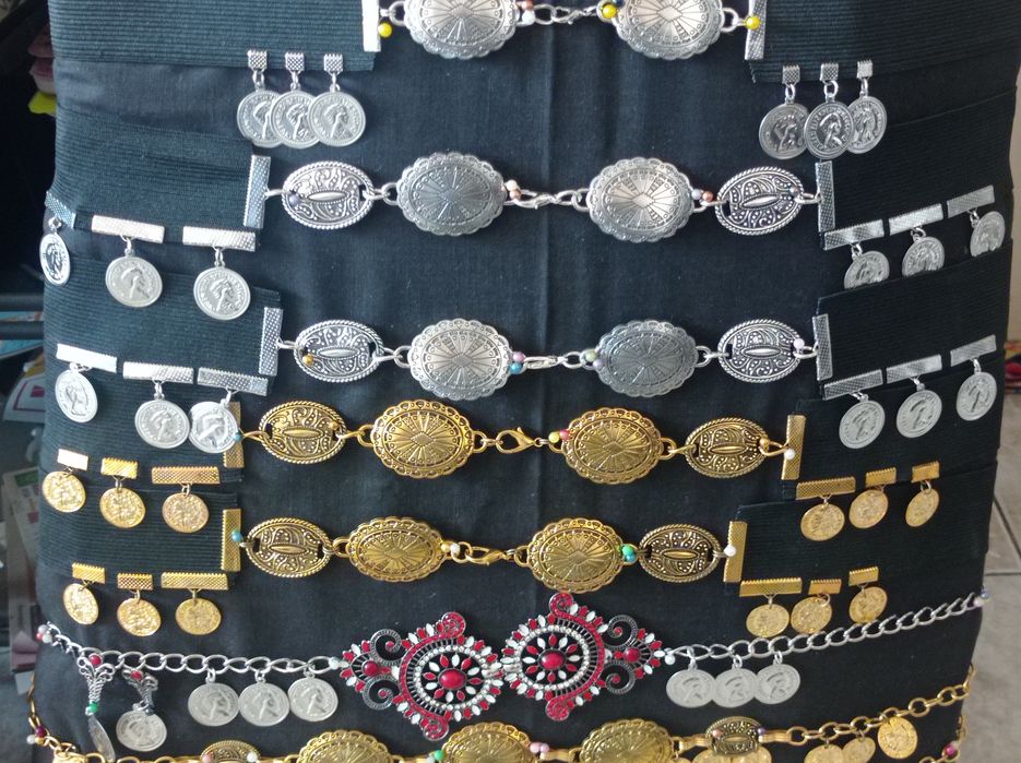 Етно колани, ръчно изработени