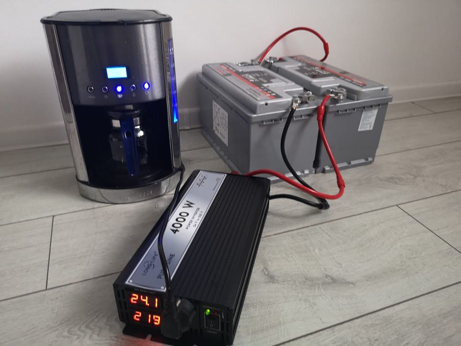 Invertor 12V / 24 V - 220 V sinus pur panouri solare  tir, camion