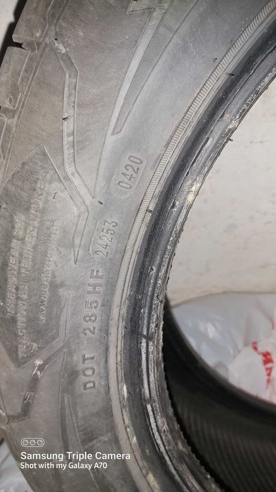 Използвана автомобилна гума Petlas Velox Sport 205/55 ZR17 DOT 0420.