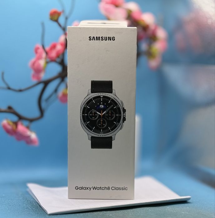 НОВ!!! Смарт часовник Samsung Galaxy Watch8 Classic, 46mm BT, Black