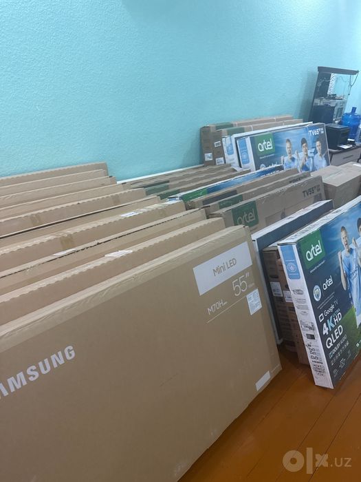 Optom narxda telvizorlar sotiladi kafolat 2 yil avolon 55 lik