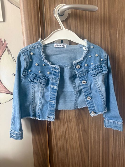 Детски якета и елек пролет момиче 2 год 18-24м