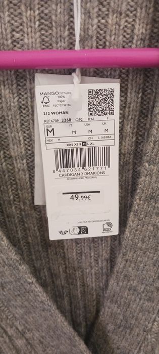 Дамска жилетка Mango р-L