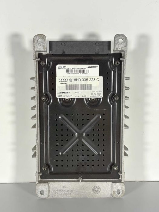 Усилвател БОСЕ Ауди А4 B6/B7 Кабриолет (03-09г) Usilvatel BOSE AUDI A4 B6 B7 Cabrio OEM: 8H0035223C