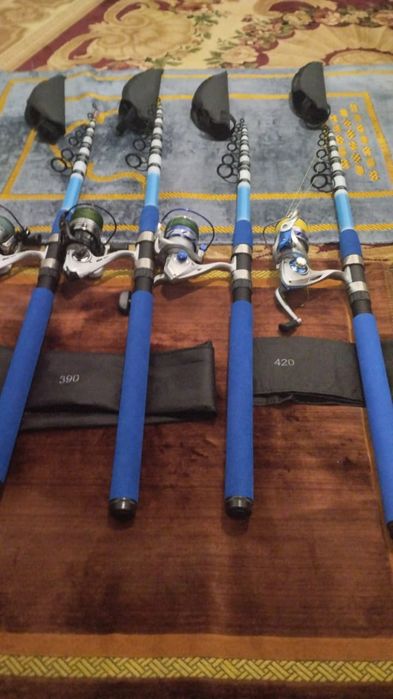 Теле карпы длина удочки 4 20 катушки 7 тысячные