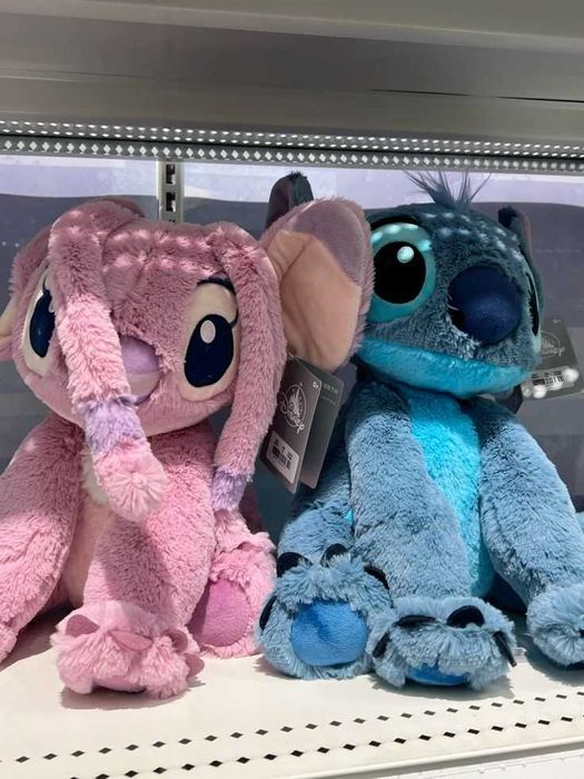 Плюшена играчка Лило и Стич Син/Розов Lilo Stitch плюшени играчки