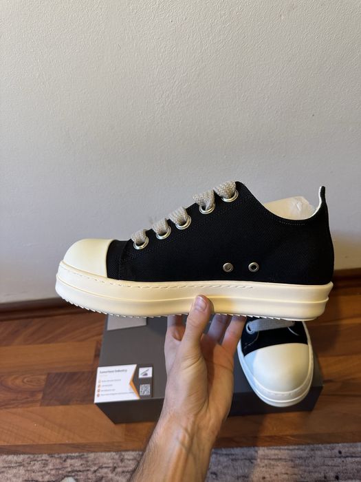 Rick Owens DRKSHDW Jumbolace Low Black