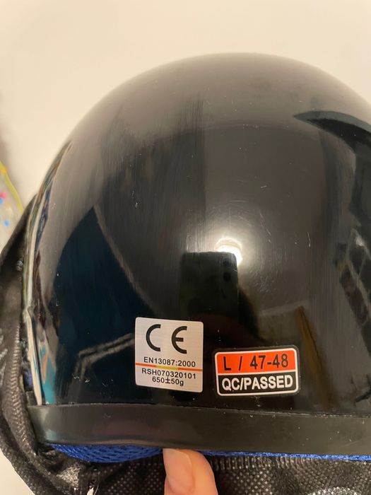 Casca de karting/motocicleta copii