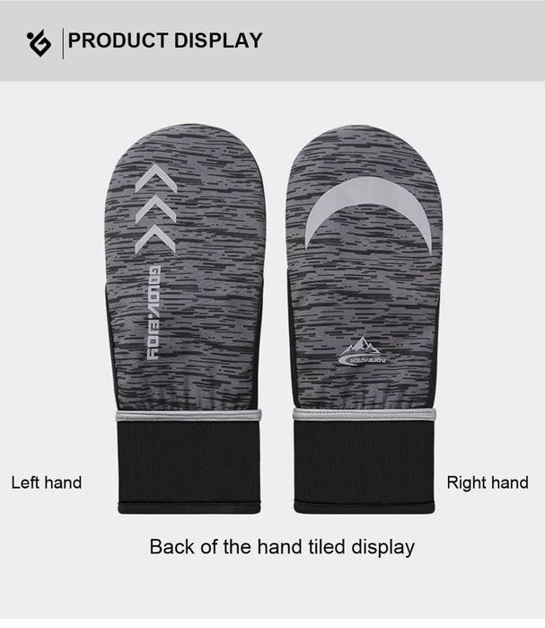 Спортивные перчатки ветрозащитные, перчатки для бега и велосипеда