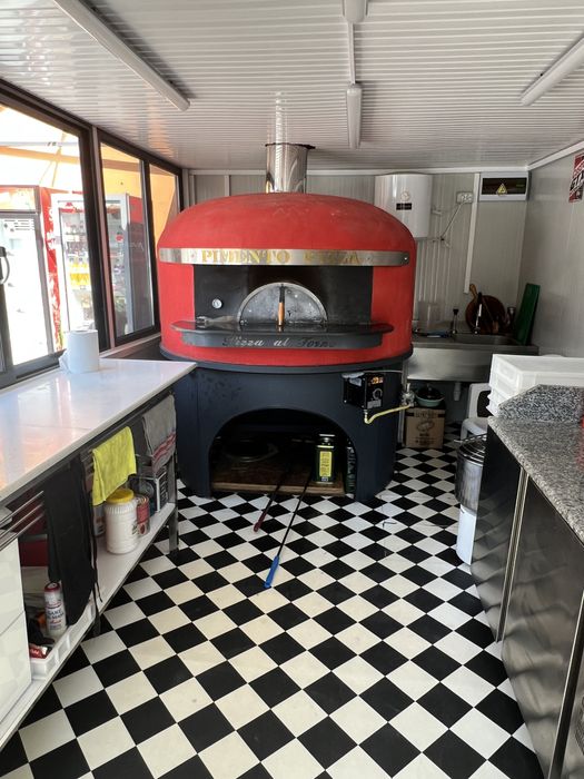 Container echipat complet pizzerie