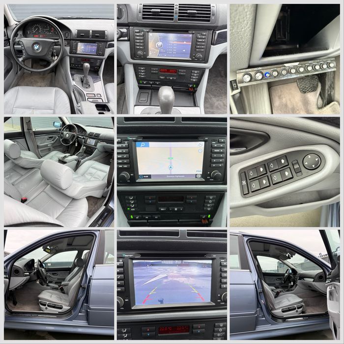 BMW Seria 5 E39 525 d 163 CP Automat Exclusiv Xenon Piele Trapa Jante