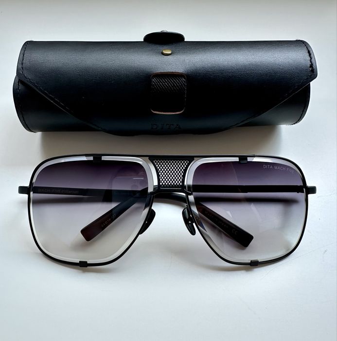 DITA Mach Five Limited Edition DRX-2087-H Black Iron 64mm/Made in Japan/Пълен комплект