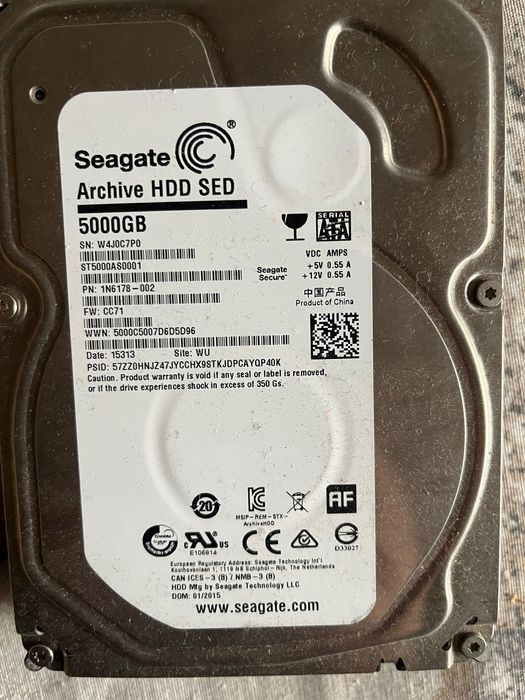 3 броя Hard disk - хард диск hdd за части