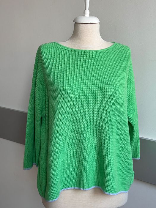 Супер готина блуза в пастелно зелен цвят Comma