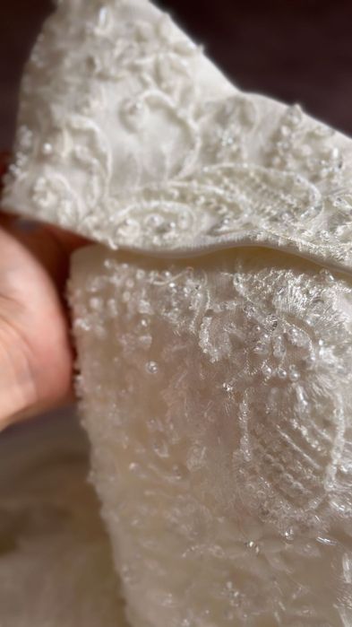 Шикарное свадебное платье