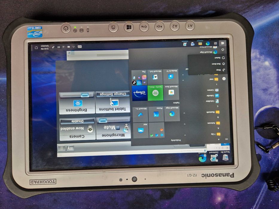 Tableta rugged Panasonic FZ-G1 i5 8GB RAM 128gb ssd 10.1"FHD 3G w10p