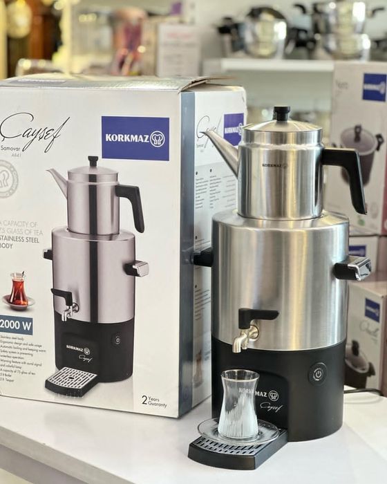 Электрический самовар 5 л turkiya korkmaz