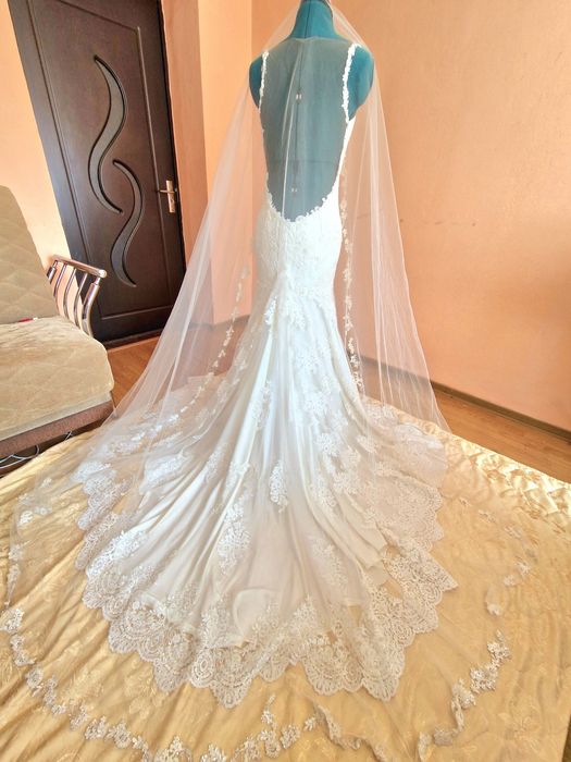 VAND ROCHIE de mireasă tip sirenă UNICA si creata pentru ziua cea mare