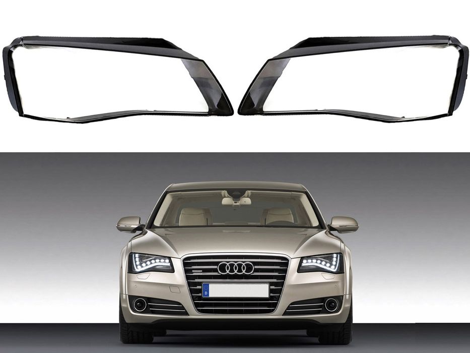 Стъкла за фарове на Audi A8 D4