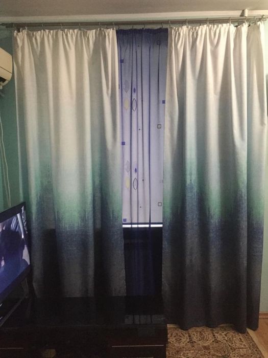 Комплект штор с роллшторами