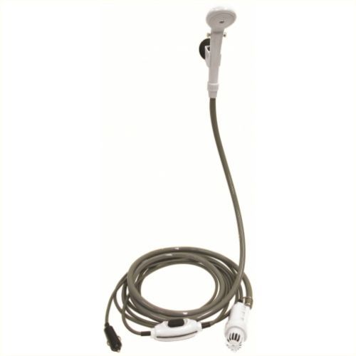 Dus camping 12V Streetwize Porta Shower, portabil, lungime cablu alimentare 5m, furtun dus 2m