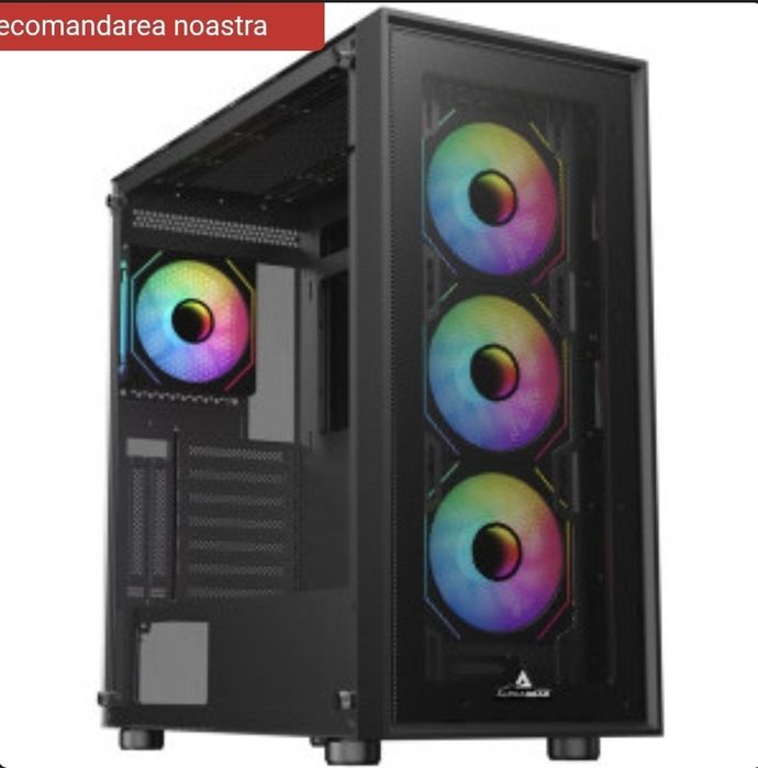 Carcasa ALPHAGEAR Juggernaut ARGB black