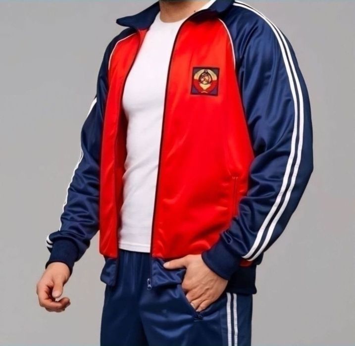 Спортивный костюм : ссср в ретро стиле 80 ых
