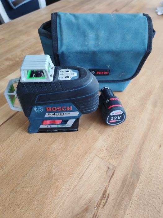 Vand  laser Bosch GLL 3-80 verde
